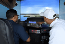 IDAC instala Simulador de Vuelo en Primera Feria Regional del Libro y la Cultura Cibao 2026