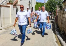 IDAC lleva ayuda a familias afectadas por las lluvias en Villa Montellano